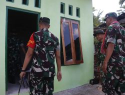 Tim Wasev TMMD Kodim Belu Dengarkan Kesan Warga Penerima Bantuan RTLH