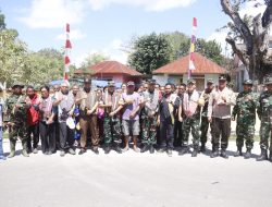 Tim Wasev TMMD Turun Lapangan, Tinjau Sasaran Tambahan RTLH dan Menyapa Warga