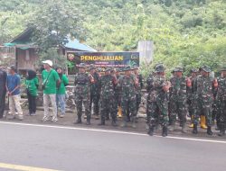 TMMD ke-129 Kodim 1614/Dompu Tanam 800 Bibit Pohon di Desa Banggo
