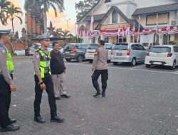 Polres Bandara Ngurah Rai Pastikan Ibadah Minggu di Gereja Ekklesia Berlangsung Aman