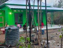 Perkuat Ketersediaan Air Bersih, Satgas TMMD 129 Bangun Sumur Bor di Desa Nusa Jaya