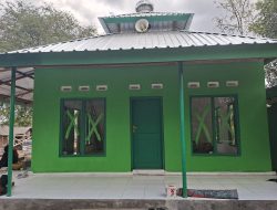 Satgas TMMD ke-129 Kodim 1614/Dompu Rampungkan Renovasi Musola Baiturahman