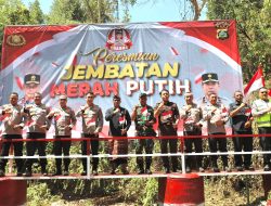 Kapolda Bali Resmikan Jembatan Merah Putih Presisi di Tianyar, Hadirkan Akses bagi Warga dan Anak Sekolah