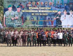 TMMD ke-129 Bojonegoro Resmi Ditutup, Kesongo Kini Punya Air Bersih, Jalan Beton dan Rumah Layak Huni