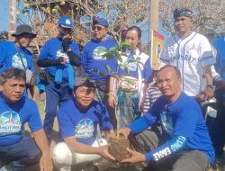 Made Mudarta, Wayan Wardana, Nengah Tamba Kompak Gaungkan Gerakan Langit Biru: Demokrat Jembrana Bersihkan Rambut Siwi, 250 Kader Turun ke Pantai