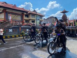 Polres Badung Uji Kesiapsiagaan Lewat Simulasi Sispam Mako Bersama Elemen Masyarakat