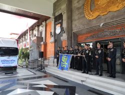 Polres Tabanan Salurkan Bantuan Kemanusiaan untuk Korban Gempa NTT melalui Polda Bali di Momentum HUT RI ke-81 RI