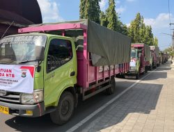Di Hari Kemerdekaan, Polri Serentak Gerakkan 44 Truk Bantuan untuk Masyarakat Terdampak Gempa Flores