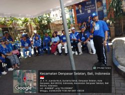 DPD DEMOKRAT BALI GELAR “GERAKAN LANGIT BIRU” SAMBUT HUT KE-25