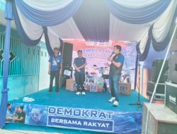 HUT ke-25 Partai Demokrat, DPC Bojonegoro Gelar Senam, Lomba hingga Bagi Sembako