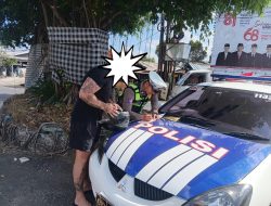 Patroli Hunting Riksa Kendaraan, Polsek Mengwi Tekan Pelanggaran Lalu Lintas