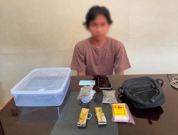 Simpan Puluhan Gram Ganja, Seorang Pria Diamankan Sat Narkoba Polresta Denpasar