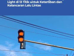 Pemkab Bojonegoro Pasang Warning Light di 13 Titik untuk Ketertiban dan Kelancaran Lalu Lintas