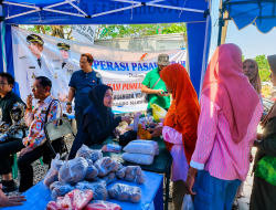 Pasar Murah TMMD ke-129 Diserbu Warga Kesongo, Sembako Terjangkau Jadi Primadona