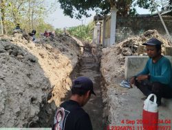 Diduga “Proyek Siluman”, Pemasangan U-Ditch di Desa Pejok Kepuhbaru Bojonegoro Tanpa Papan Informasi