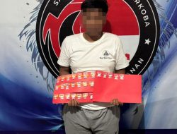 Satresnarkoba Polres Tabanan Ungkap 26 Paket Diduga Sabu, Seorang Pria Diamankan
