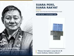 Ketua Umum PJI Tegaskan UU Perampasan Aset Harus Gigit Koruptor dan Anteknya, Bukan Masyarakat Umum.