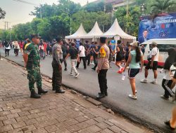 Atensi Car Free Day, Bhabinkamtibmas Sumerta Kelod Bersama Babinsa dan Linmas Pastikan Kegiatan Aman dan Lancar