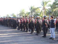 Kapolres Gianyar Pimpin Pengamanan Laga Bali United vs Isenmulang Kalteng FC di Stadion Dipta