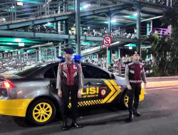 Patroli R4, Sat Samapta Polres Bandara Pantau Pick Up Zone dan Tol Gate