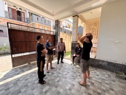 Bhabinkamtibmas Penatih Dangin Puri Ajak Warga Waspadai Kebakaran dan Manfaatkan Call Center Polri 110