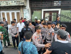 Kabag Ops Polres Tabanan Pimpin Pengamanan Eksekusi Riil di Banjar Jadi Anyar, Berjalan Aman dan Lancar