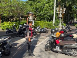 Unit Turjawali Sat Samapta Polresta Denpasar Laksanakan Patroli Sambang Dialogis