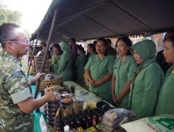 Semarak HUT ke-81 TNI, Kodam IX/Udayana Hadirkan Bazar Pasar Murah untuk Ringankan Beban Masyarakat