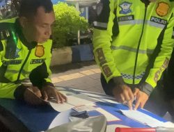 Patroli Malam Minggu, Satlantas Polresta Denpasar Tindak 14 Pelanggaran di Kuta