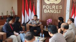 Sinergi Polri dan Mahasiswa, Kapolres Bangli Terima Audiensi BEM UHN I Gusti Bagus Sugriwa