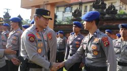 Kapolda Bali Sambut Kepulangan Personel BKO dan Lepas Pasukan Pengamanan MotoGP Mandalika 2026