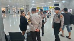 Polisi Perkuat Patroli Humanis di Terminal Domestik Bandara Ngurah Rai
