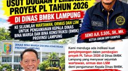 DPP KAMPUD Minta KPK Usut Dugaan Bagi-bagi dan Jual Beli Proyek PL TA 2026 Dinas BMBK Lampung Untuk Pengamanan