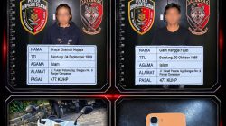 Viral di Medsos! Aksi Pencurian HP di Warung Gorengan Panjer, Dua Pelaku Dibekuk Polisi