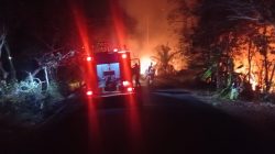 Polres Jembrana Bersama Damkar Berhasil Padamkan Kebakaran Lahan 50 Hektare di Pekutatan, Masyarakat Diimbau Waspada