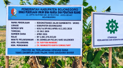 CV Rayyan Mandiri dan Pengawas Disorot, Proyek APBD Bojonegoro 2026 Diduga Tak Sesuai RKS